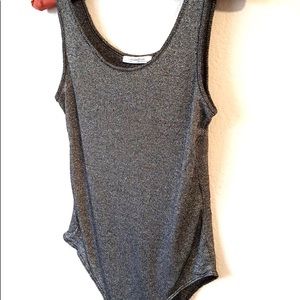 Zara metallic onesie sz sml